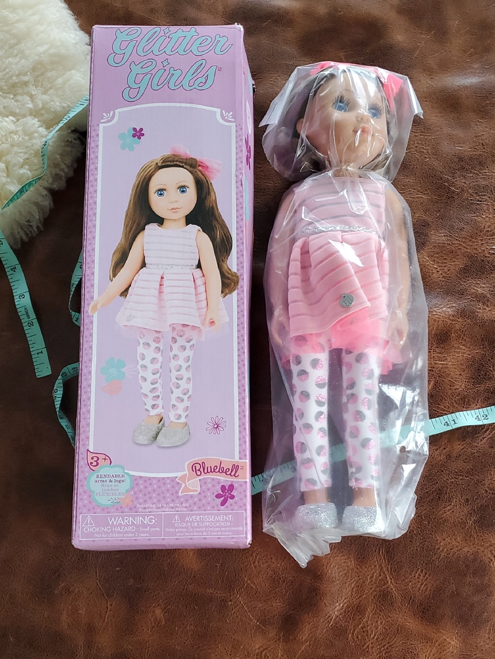 Bluebell Glitter Girls Pink Fashion Doll - Blue Eyes